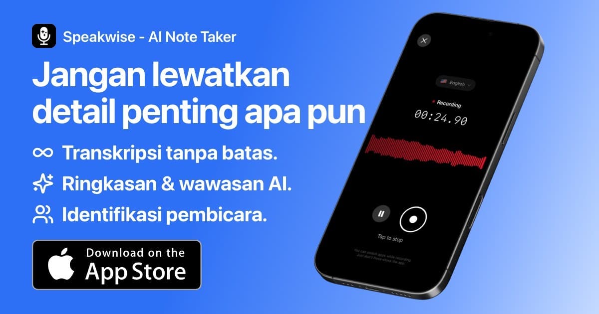 Aplikasi Transkripsi Terbaik untuk iPhone (2026)