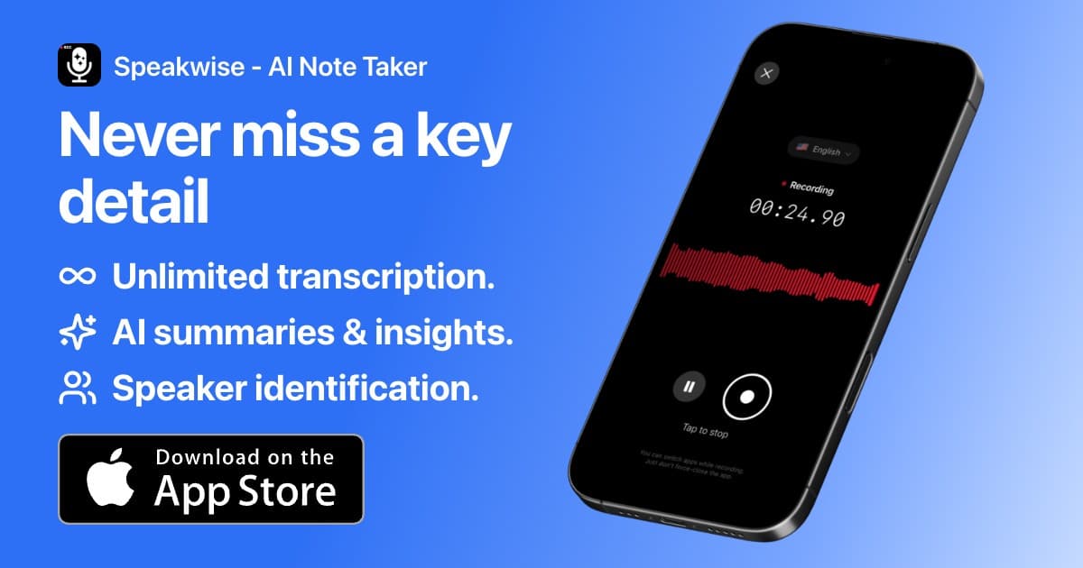 Best AI note-taking app for online course creators